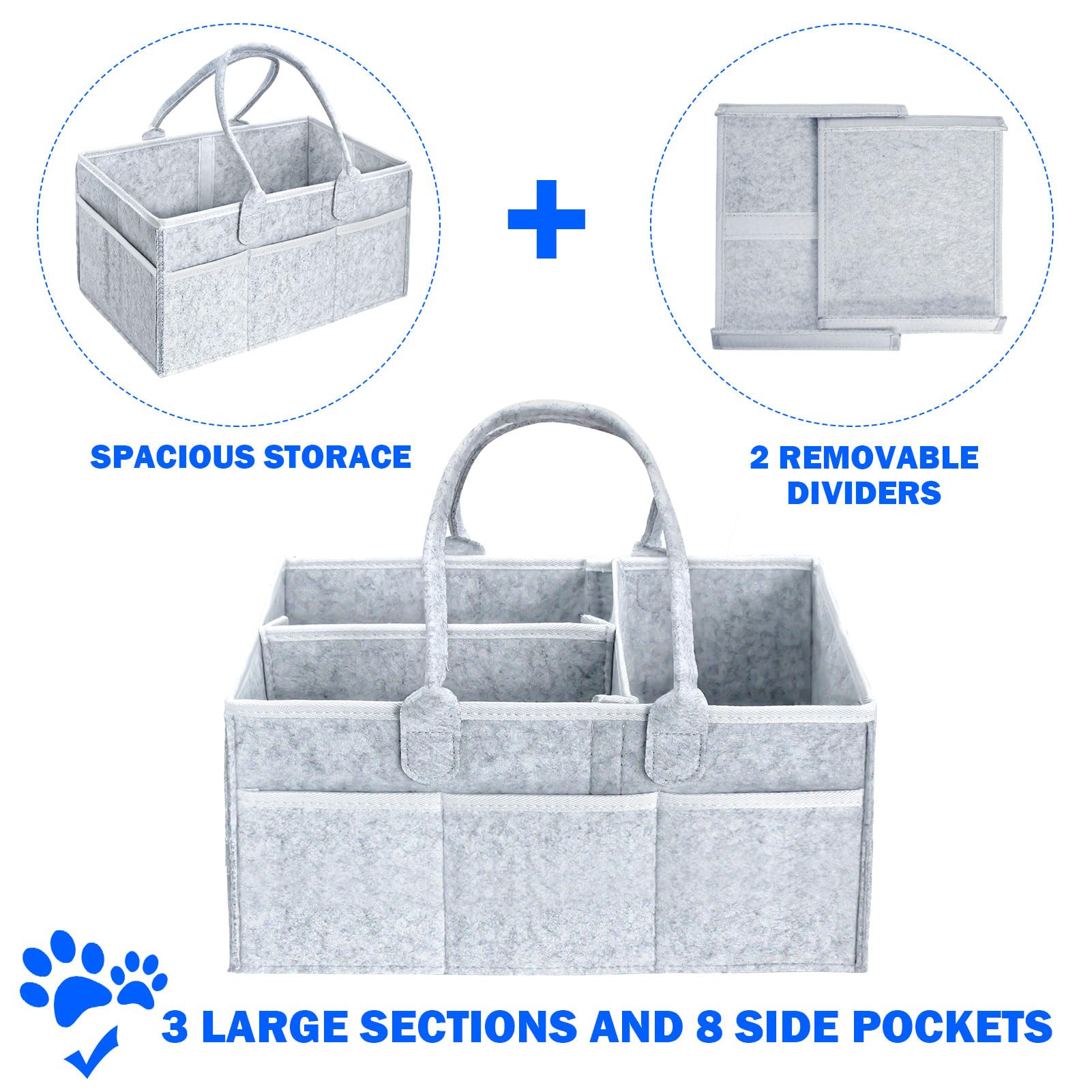 klawdsky pet grooming tote organized compartments help prevent spills and keep tools neat