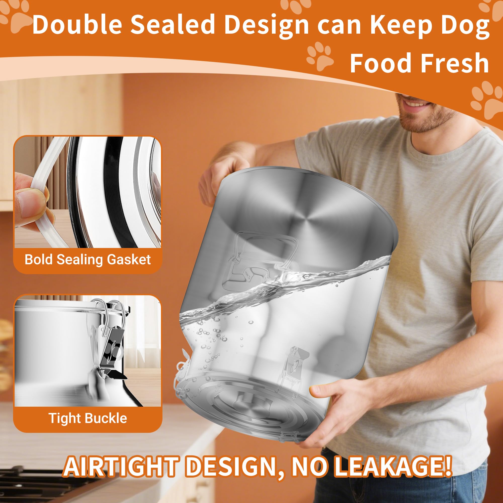 Kluronyo easy-clean stainless steel surface simplifies wiping and maintenance.