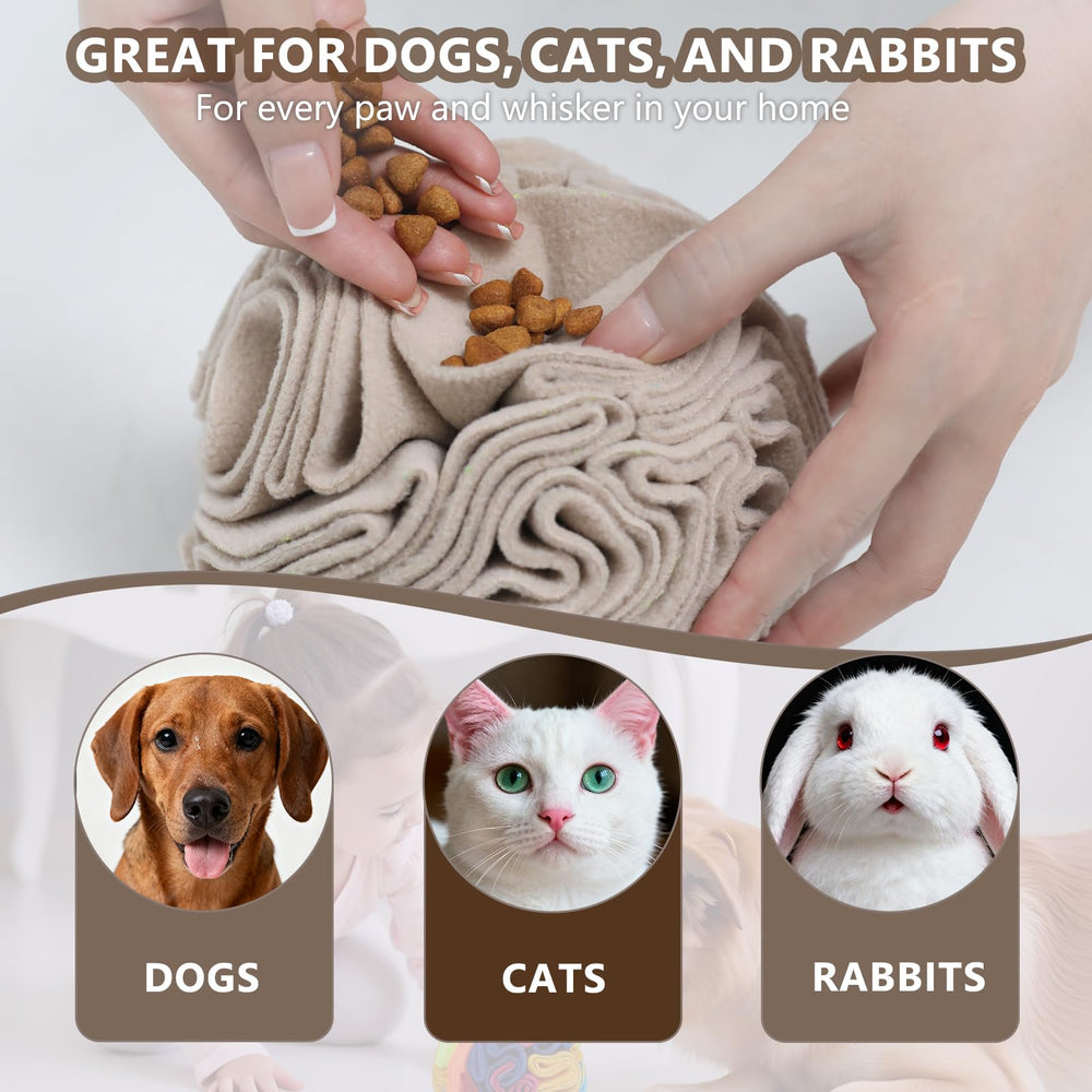 kmirepa slow feeder ball for dogs promotes mindful eating.
