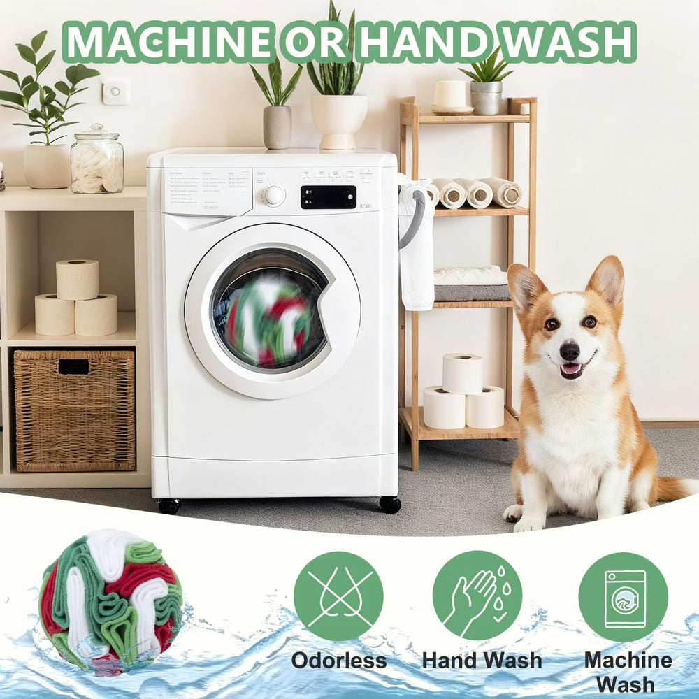kmirepa snuffle ball durable machine washable for quick cleanup after play