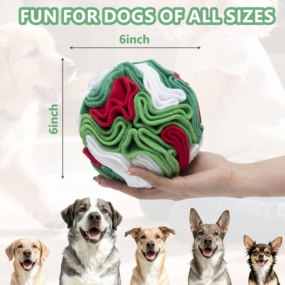 kmirepa snuffle ball foraging stimulation boosts canine cognitive engagement
