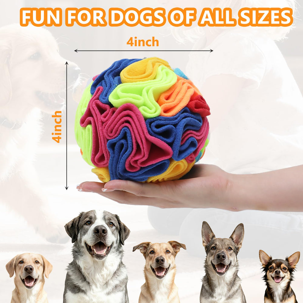 kmirepa Snuffle Ball is machine washable for easy cleanup after play
