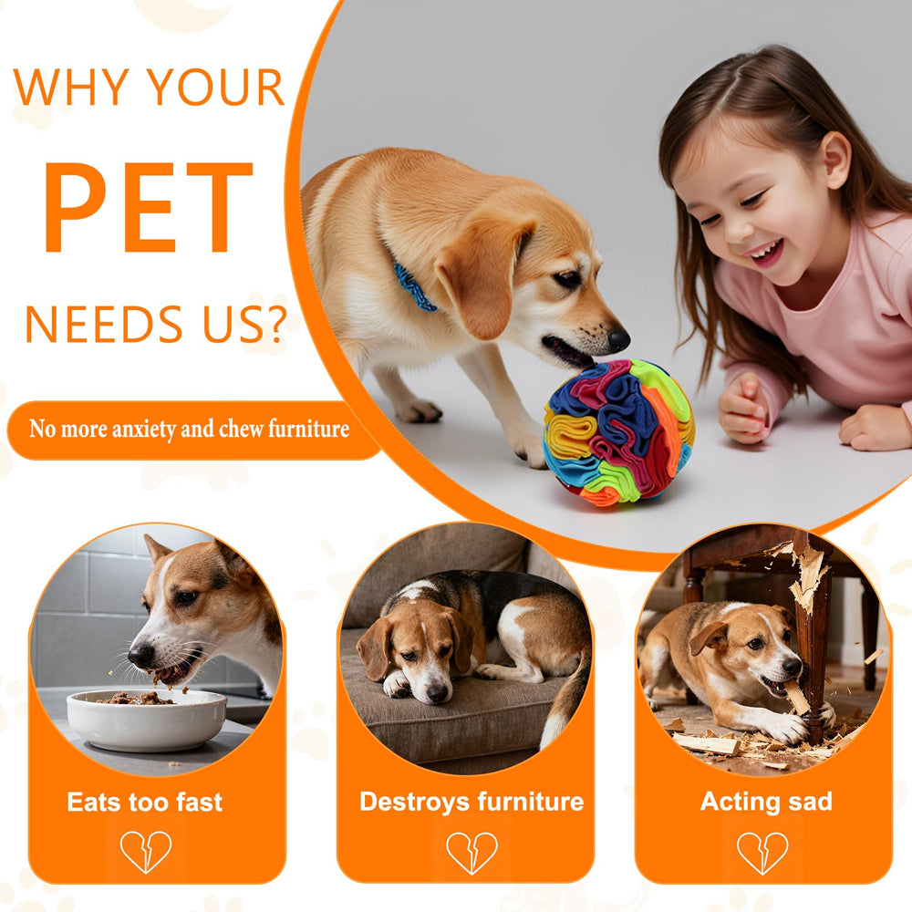 kmirepa Snuffle Ball advises supervision for safe use during play