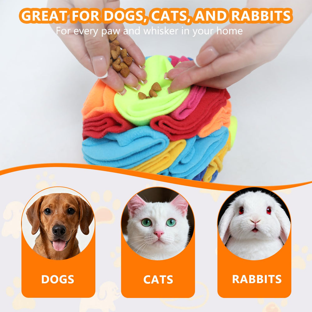 kmirepa Snuffle Ball activates scent engagement for cognitive fun