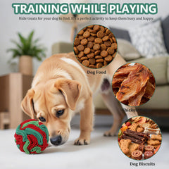 kmirepa Snuffle Ball textured close-up demonstrates durable, engaging play.
