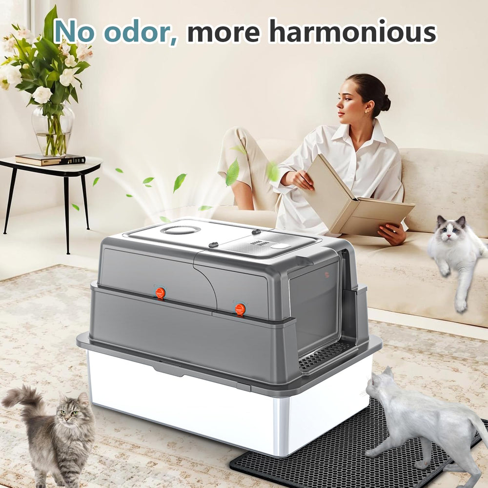 KMNSUN XXXL privacy design helps cats feel secure during use.