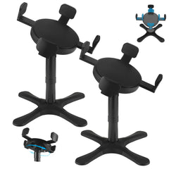 KMXASP tilted platform dog bowl stand promotes ergonomic feeding comfort.