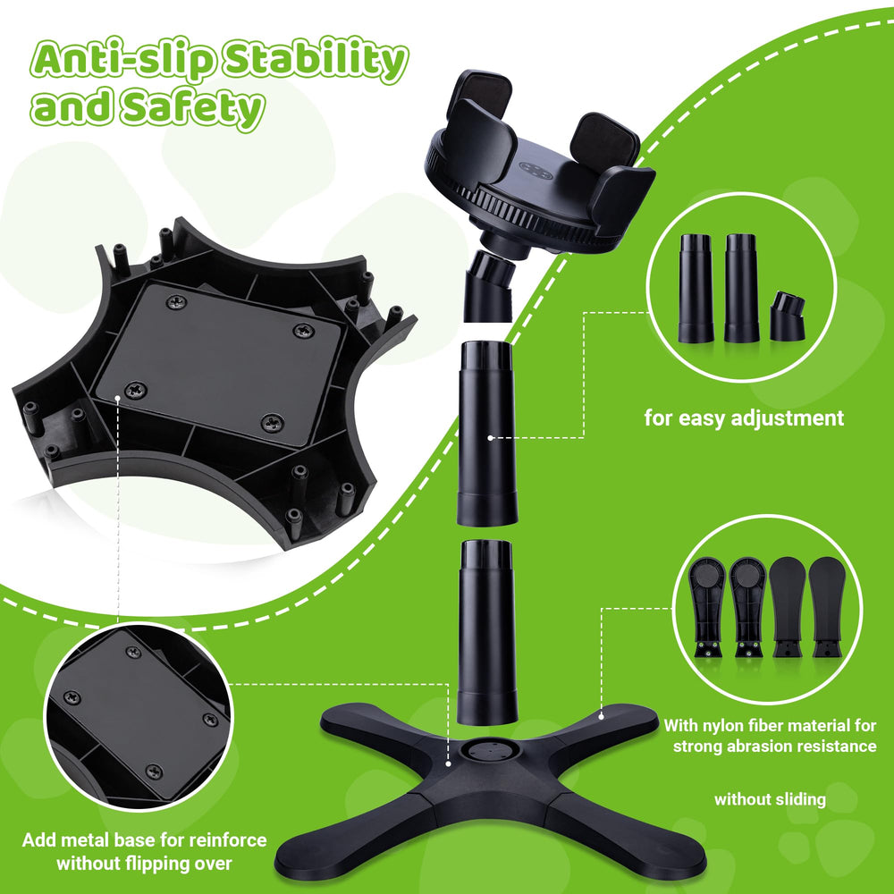 KMXASP two-pack for multi-dog households provides versatile feeding options.