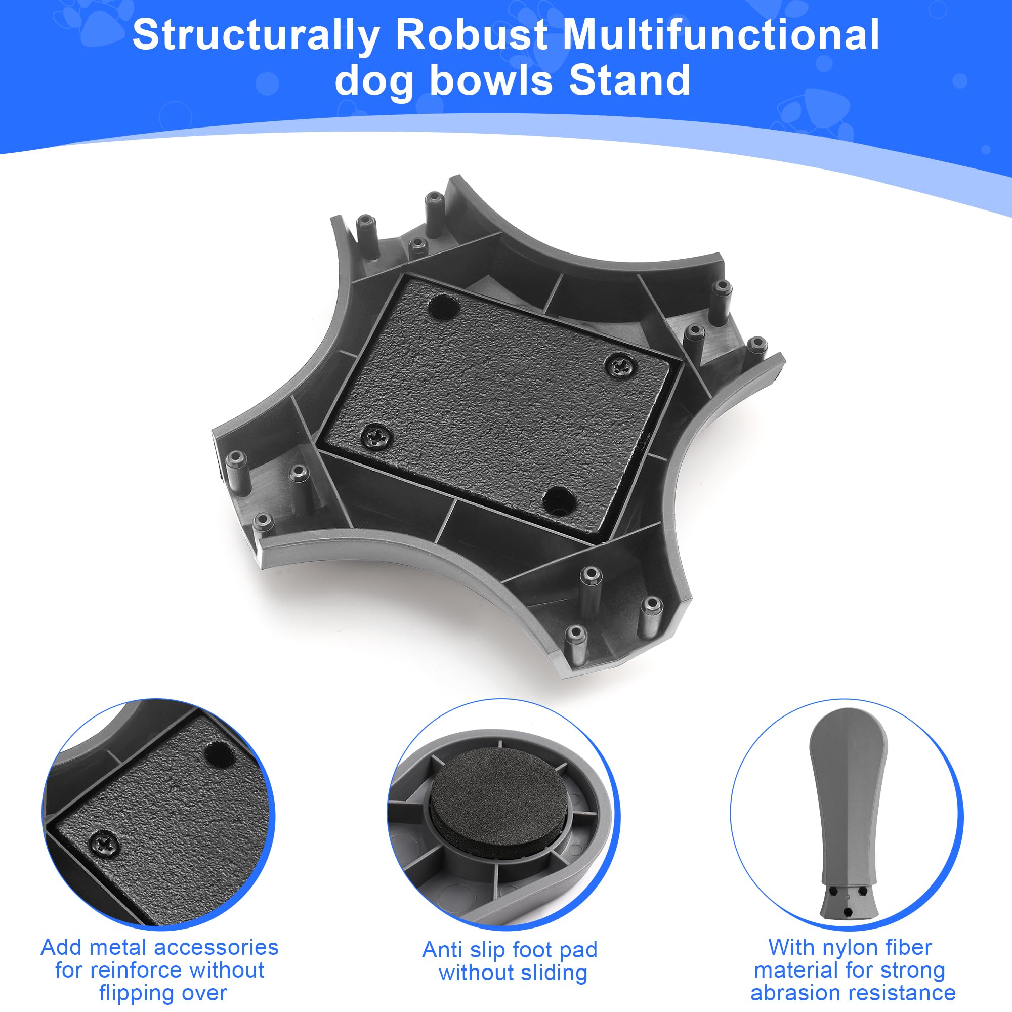 KMXASP two-pack elevated stand helps versatile feeding setups.