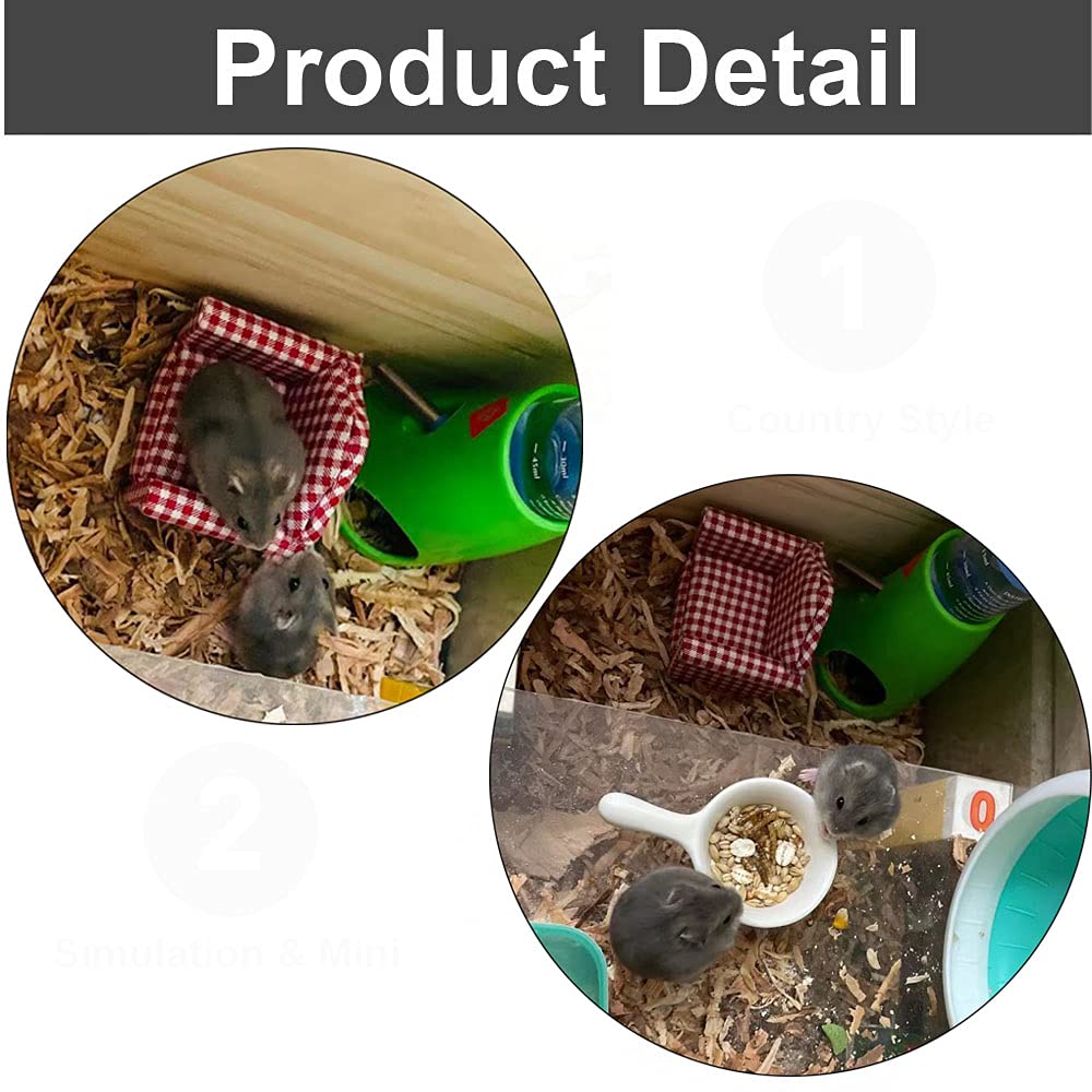 KnocKconK relax habitat house cozy hideaway for hamster moments