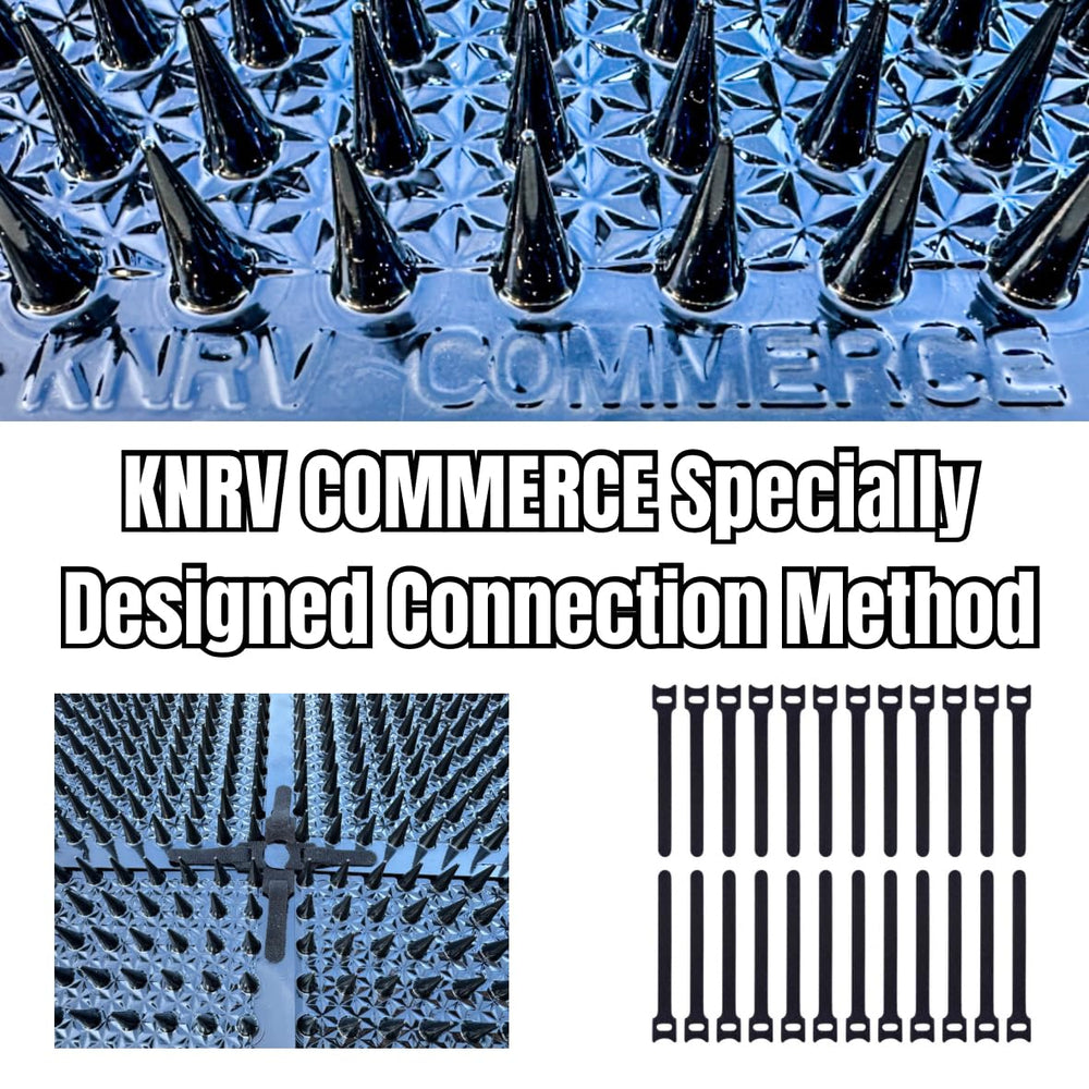 KNRV Commerce scat mats connection system enables versatile configuration for any room.