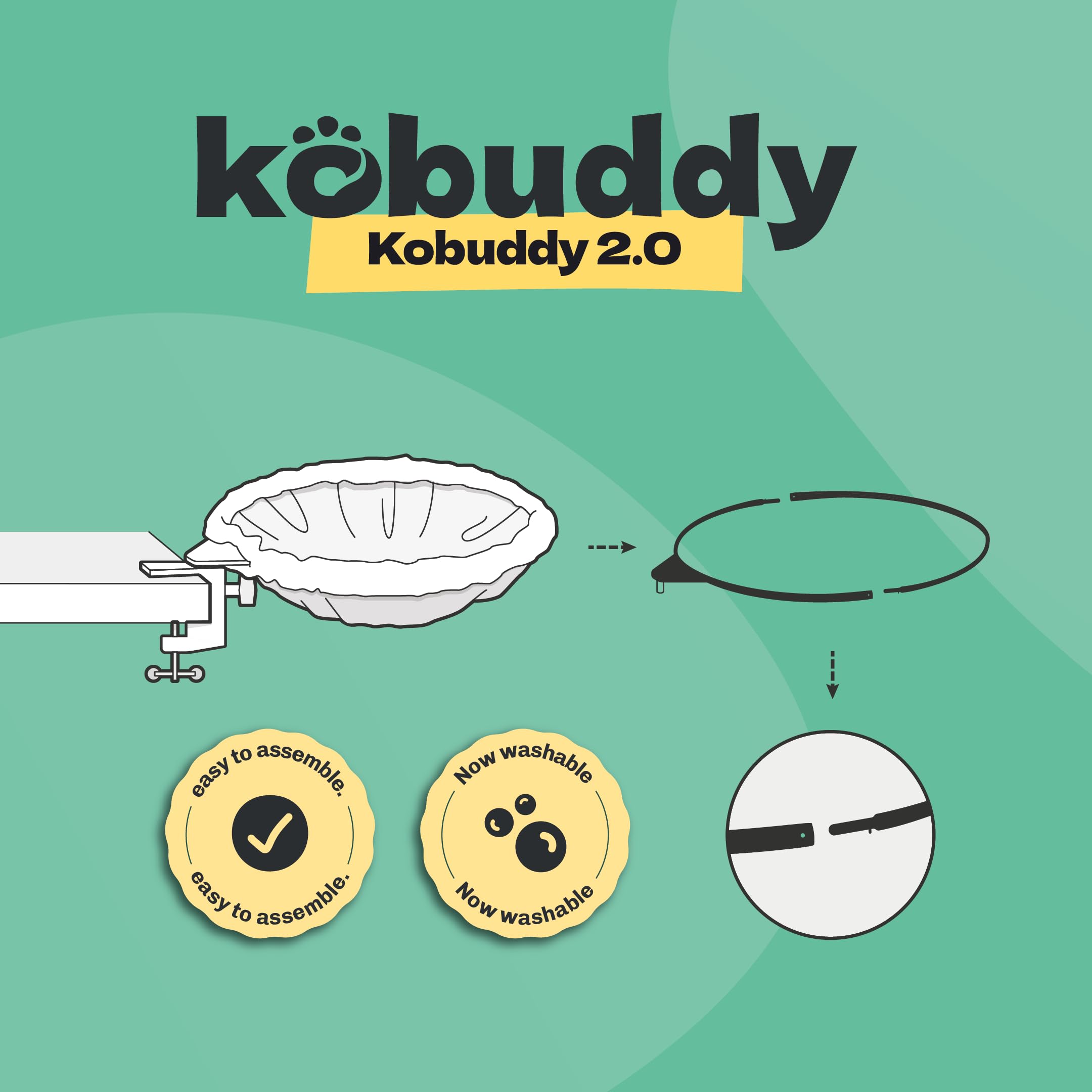 Kobuddy desk perch suits gaming setups with feline companionship nearby.