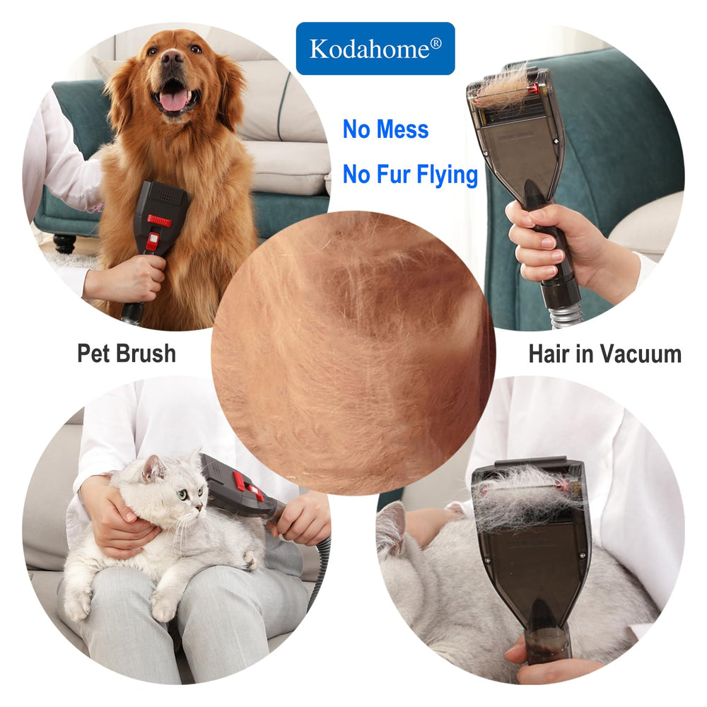 Kodahome 3.8 ft hose extension ready for indoor grooming