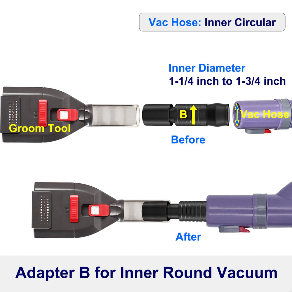 Kodahome vacuum attachment compatibility check for proper fit