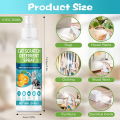 KODASNY Cat Deterrent Spray durable pump ensures even mist dispensing