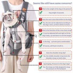 Kodervo ergonomic shoulder straps reduce shoulder strain during walks