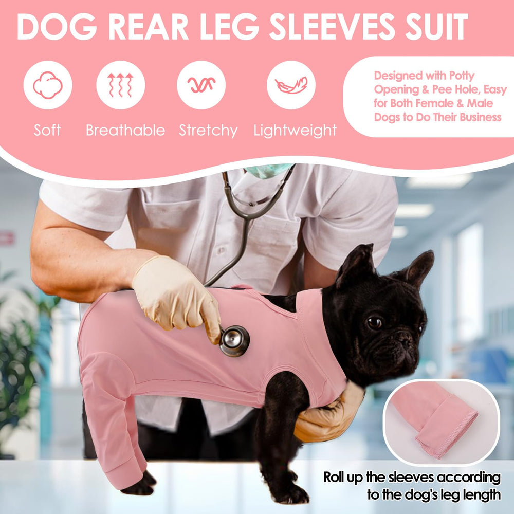 KOESON dog recovery sleeve hot-spots conveys soothing long-wear coverage.