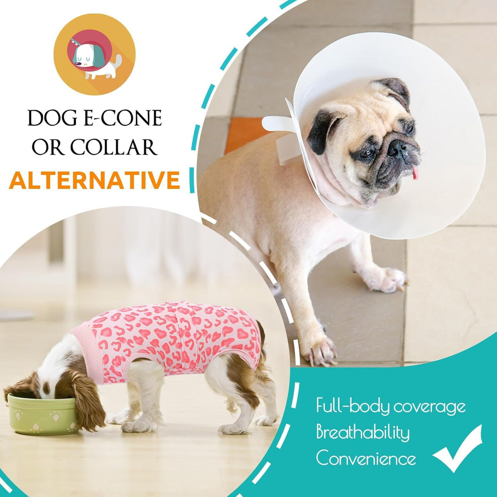 KOESON recovery-suit-dog-pee-hole-access enables clean toilet breaks without removing the suit.