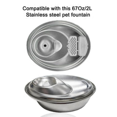 Kohimit fountain water rinse instruction image demonstrates proper prep