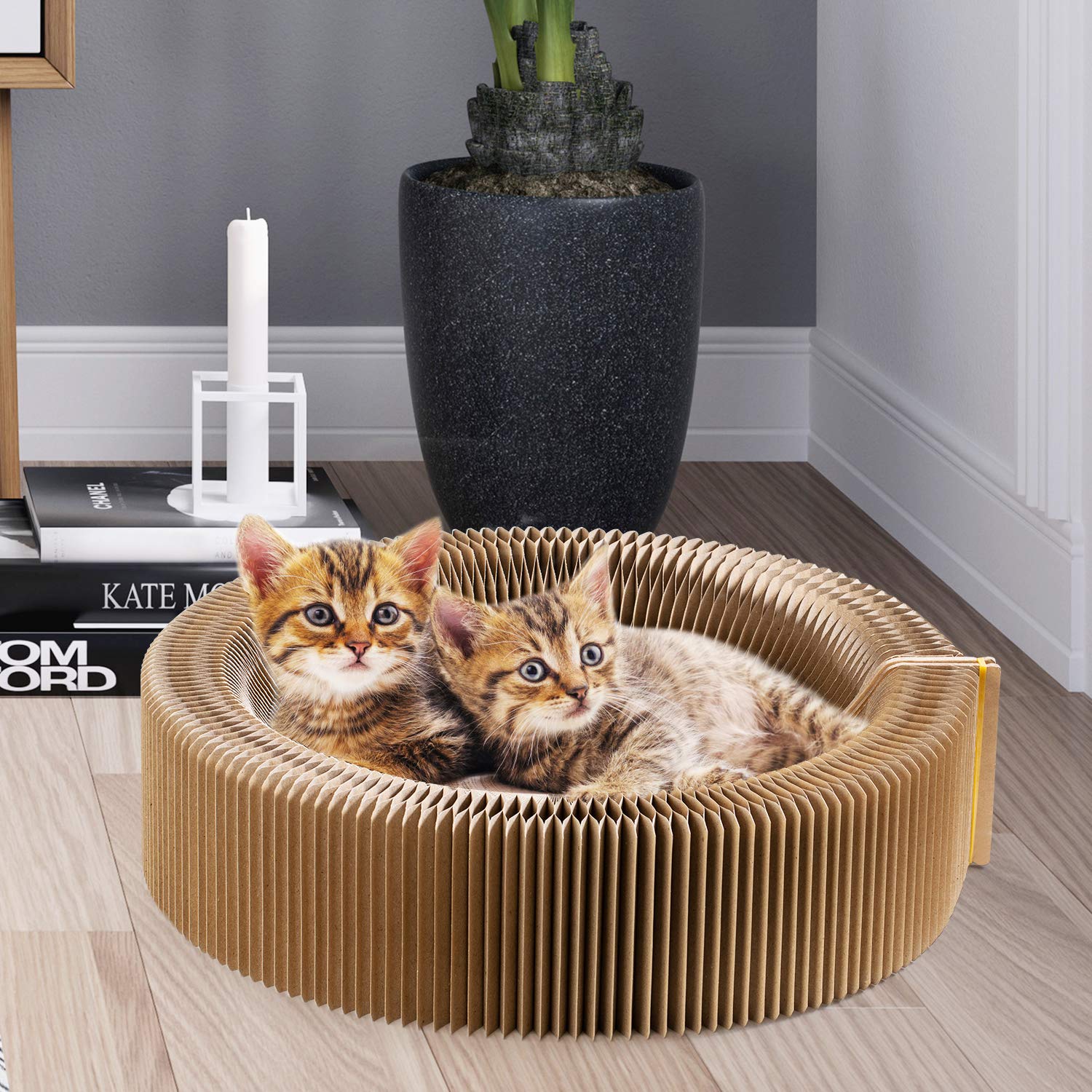 Koimsec uso interior diseño acogedor para gatos grandes
