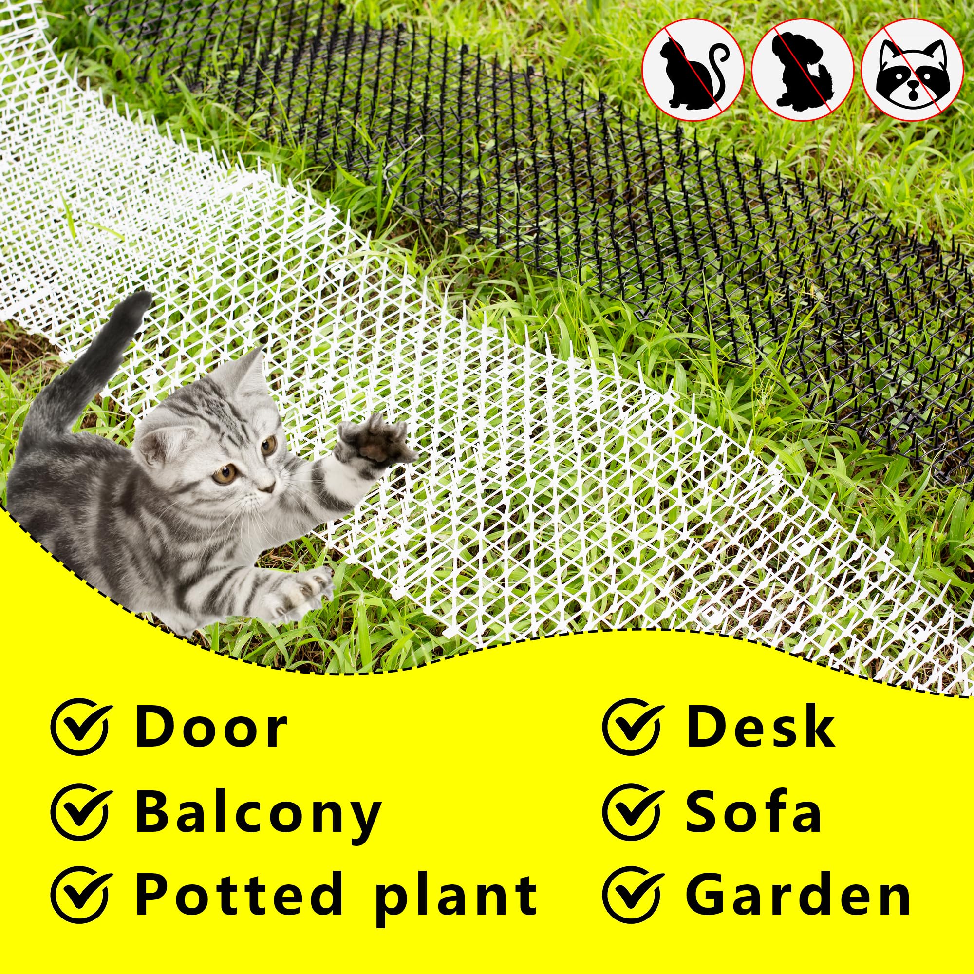 Kokmeya pet repellent mat cut bend ready for custom spaces