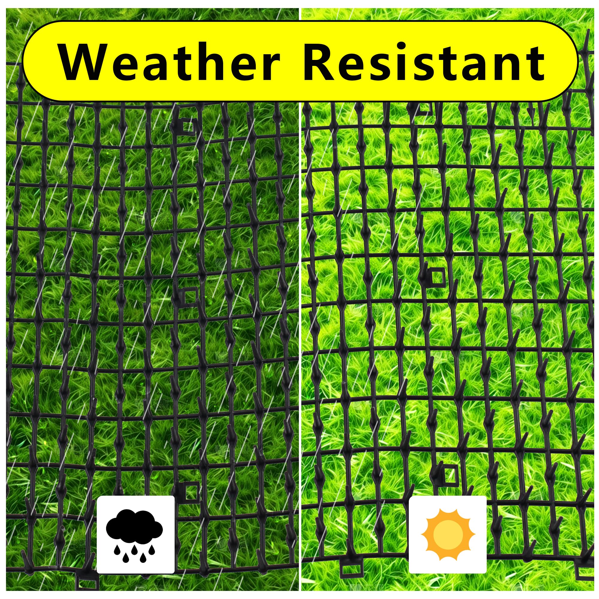 Kokmeya pet repellent mat sun UV resistance in outdoor conditions