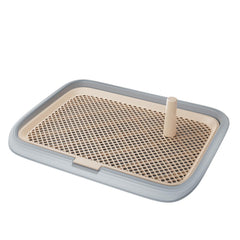 KOLA PANDA dog potty tray deep urinal sump supports hygienic urine containment and easier cleanup.