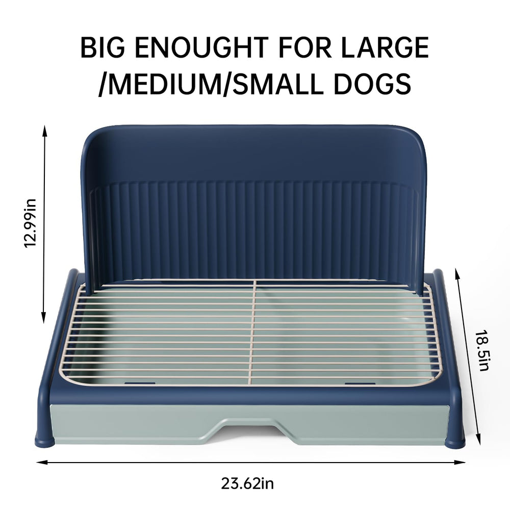 KOLA PANDA blue mesh training surface designed for cleaner paws