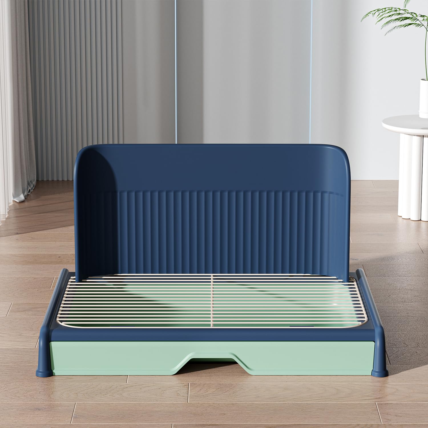 KOLA PANDA blue portable dog potty tray suitable for apartments