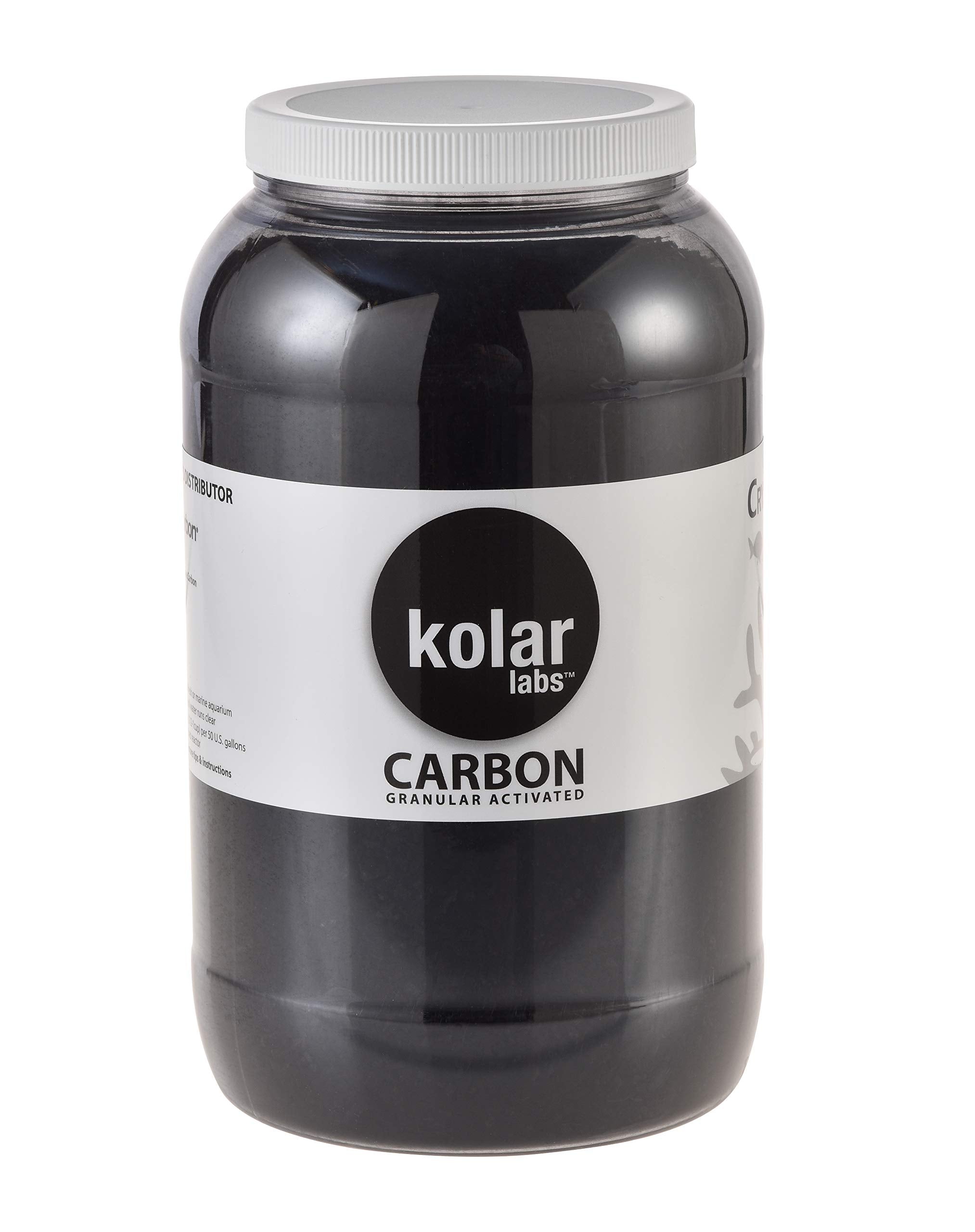 Kolar Labs Crystal Cal Activated Carbon 1 gal bucket improves aquarium water clarity