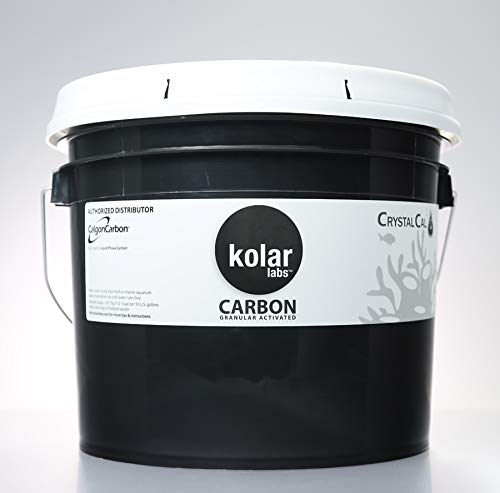 Kolar Labs Crystal Cal activated carbon bulk 3.5 gallon improves aquarium clarity and odor control