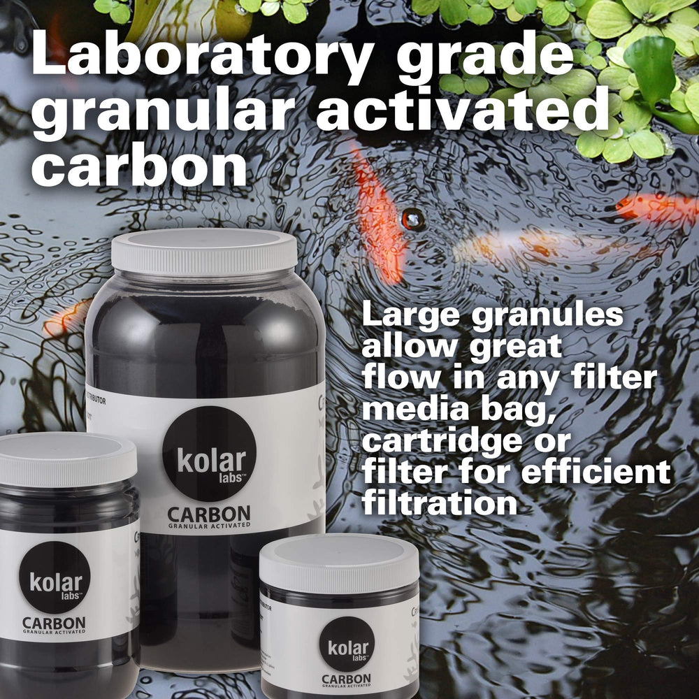 Kolar Labs Crystal Cal Activated Carbon in canister filter boosts water quality