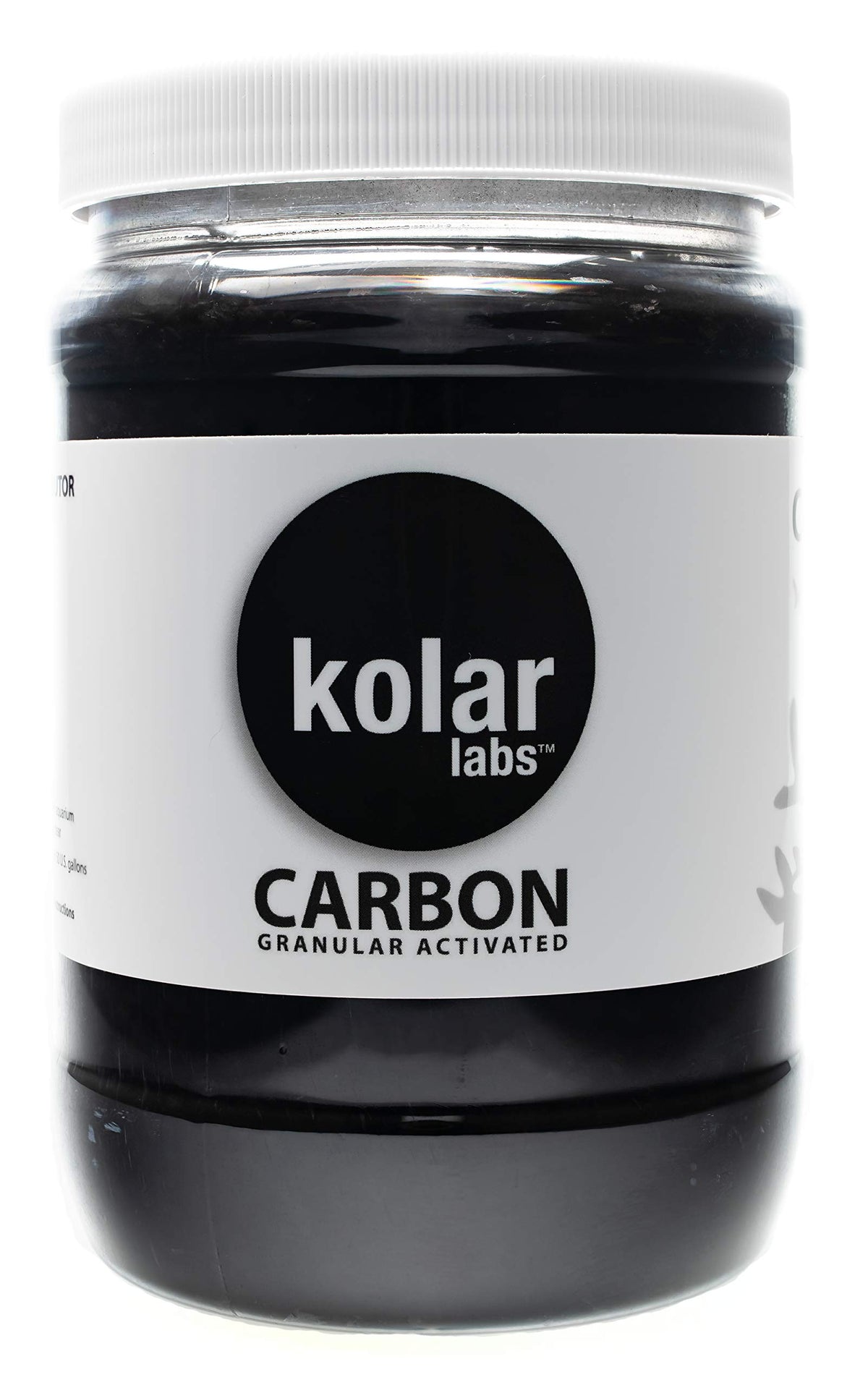 Kolar Labs Crystal Cal activated carbon being poured for quick water clarification