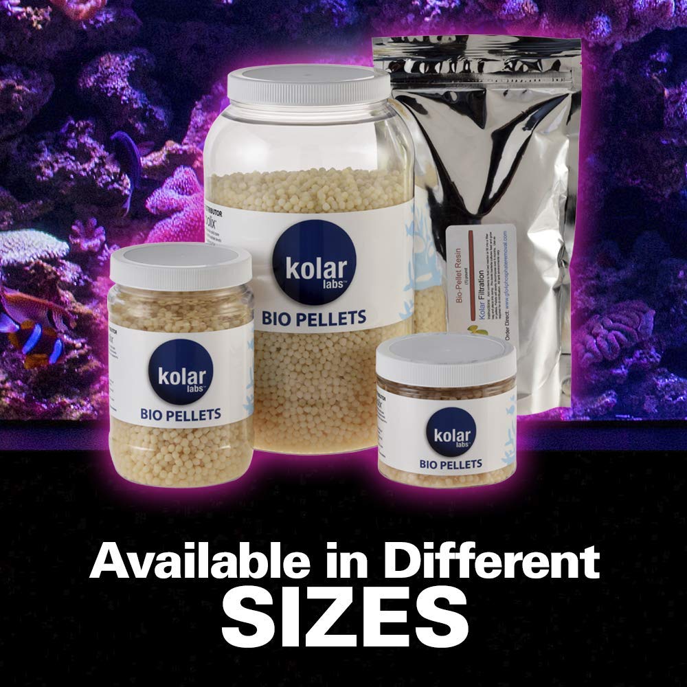 Kolar Labs Metabolix bio-pellets freshwater shot suggests safe use with diverse species.