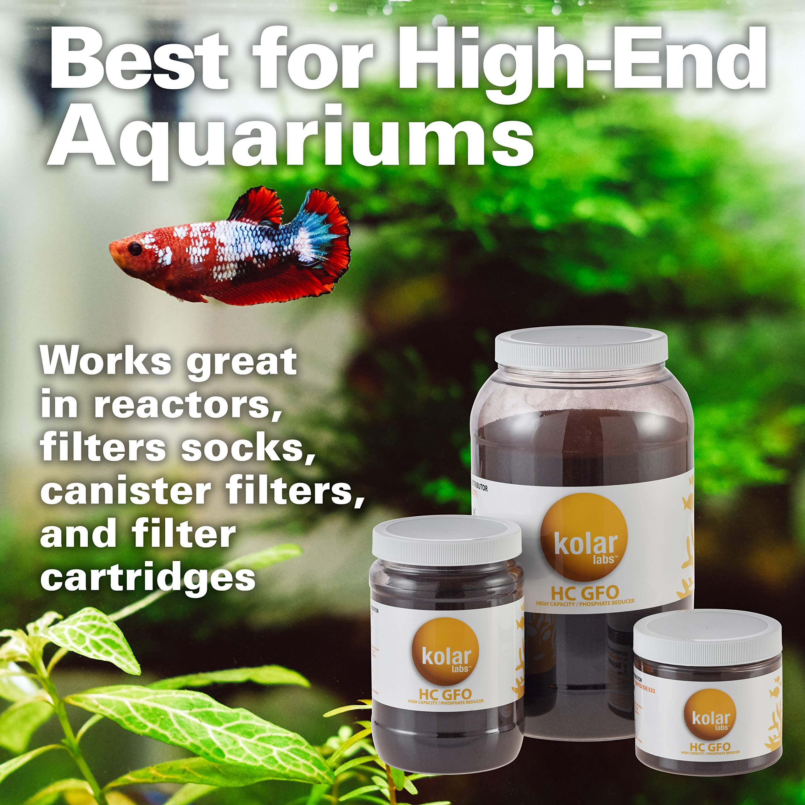 Kolar Labs GFO HC in filter socks shows versatile placement for filtration
