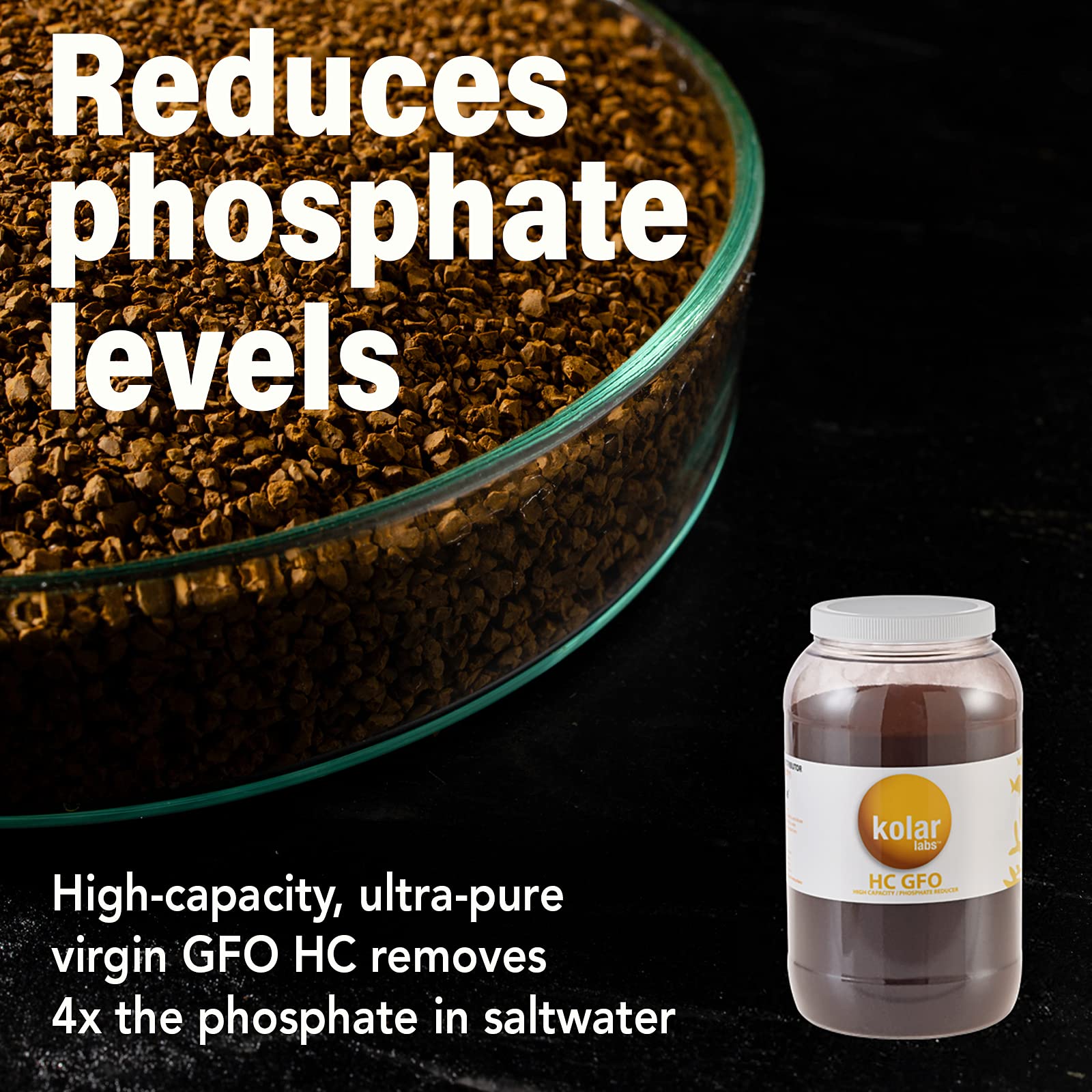 Kolar Labs GFO HC reactor installation demonstrates efficient phosphate removal in reef systems