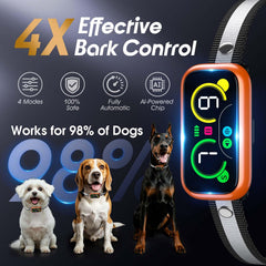 Kollgux Dog Bark Collar Pro back view highlights durable build for training