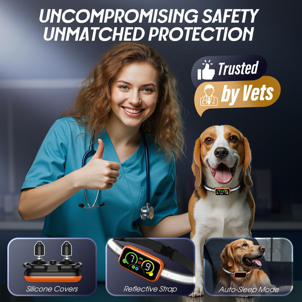 Kollgux Dog Bark Collar Pro fast charging with LED indicator