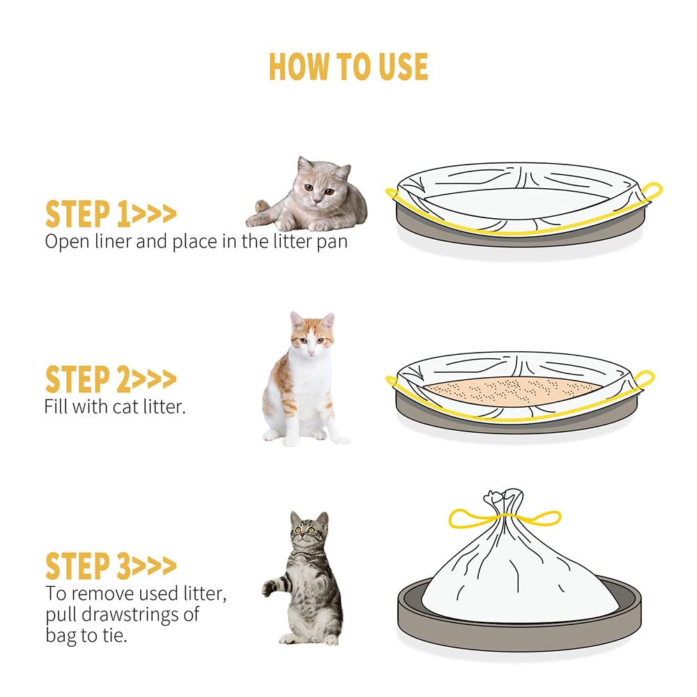 KONE cat supply liners designed for everyday use and routine changes.