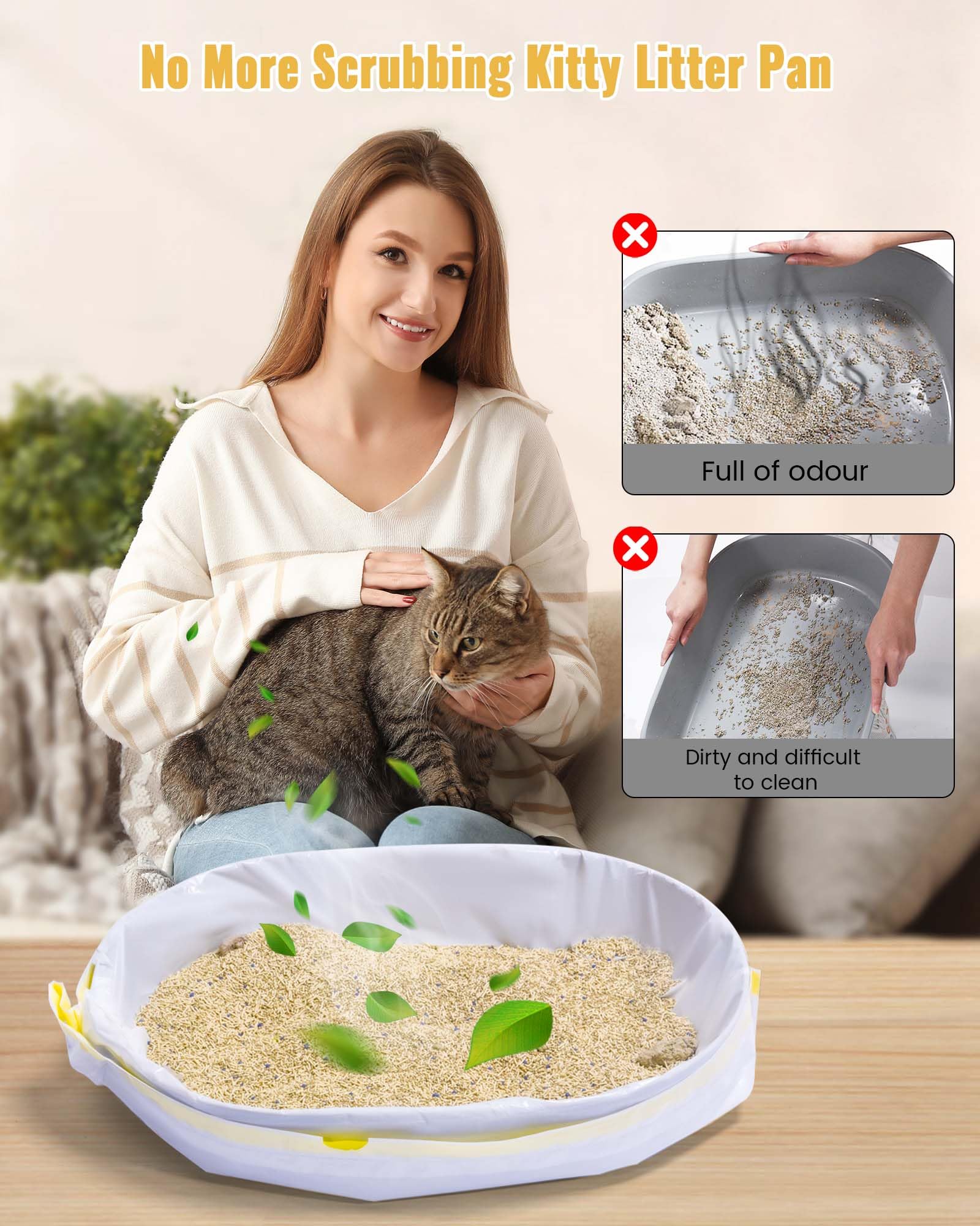 KONE individually sealed bags prevent tearing at the seam during opening