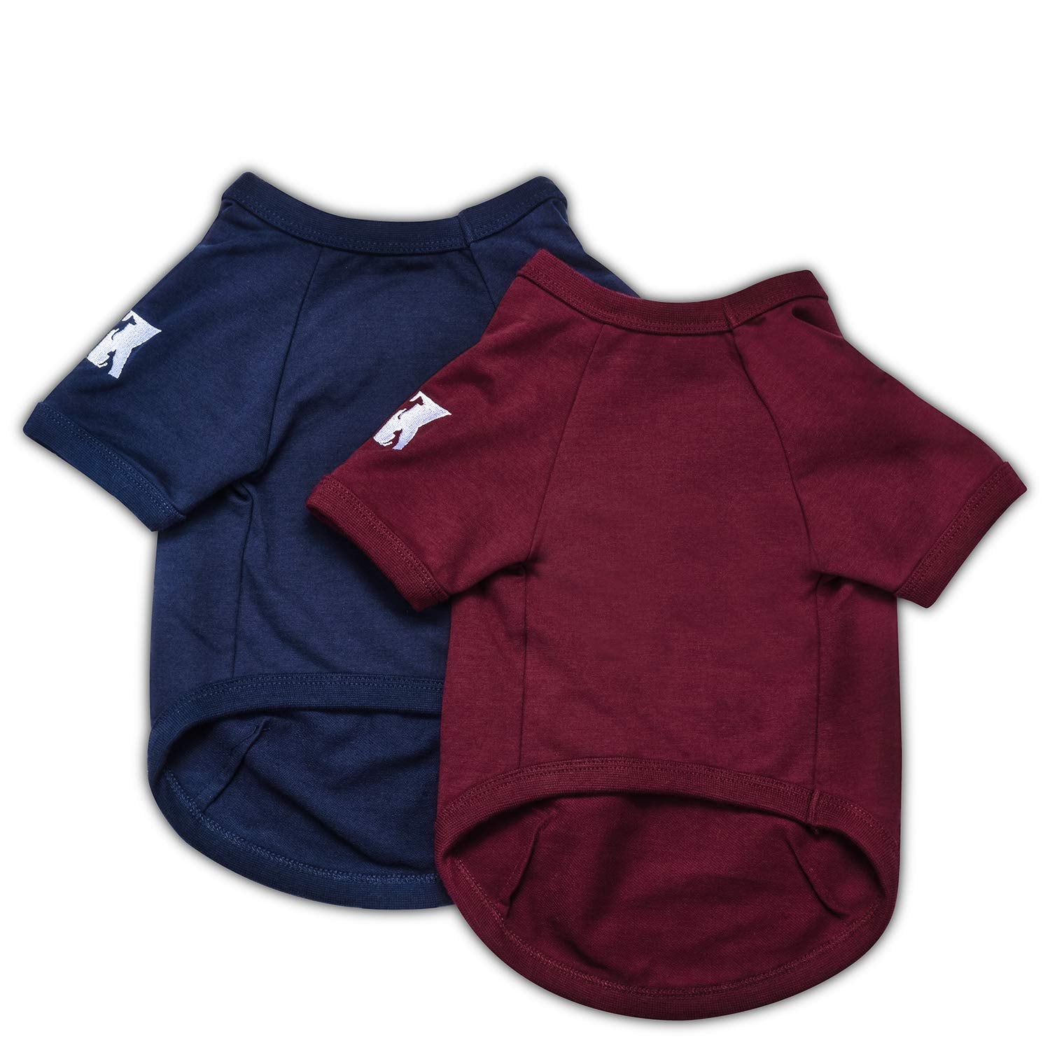 Koneseve dog shirt blue pack shows comfy stretch for daily walks.
