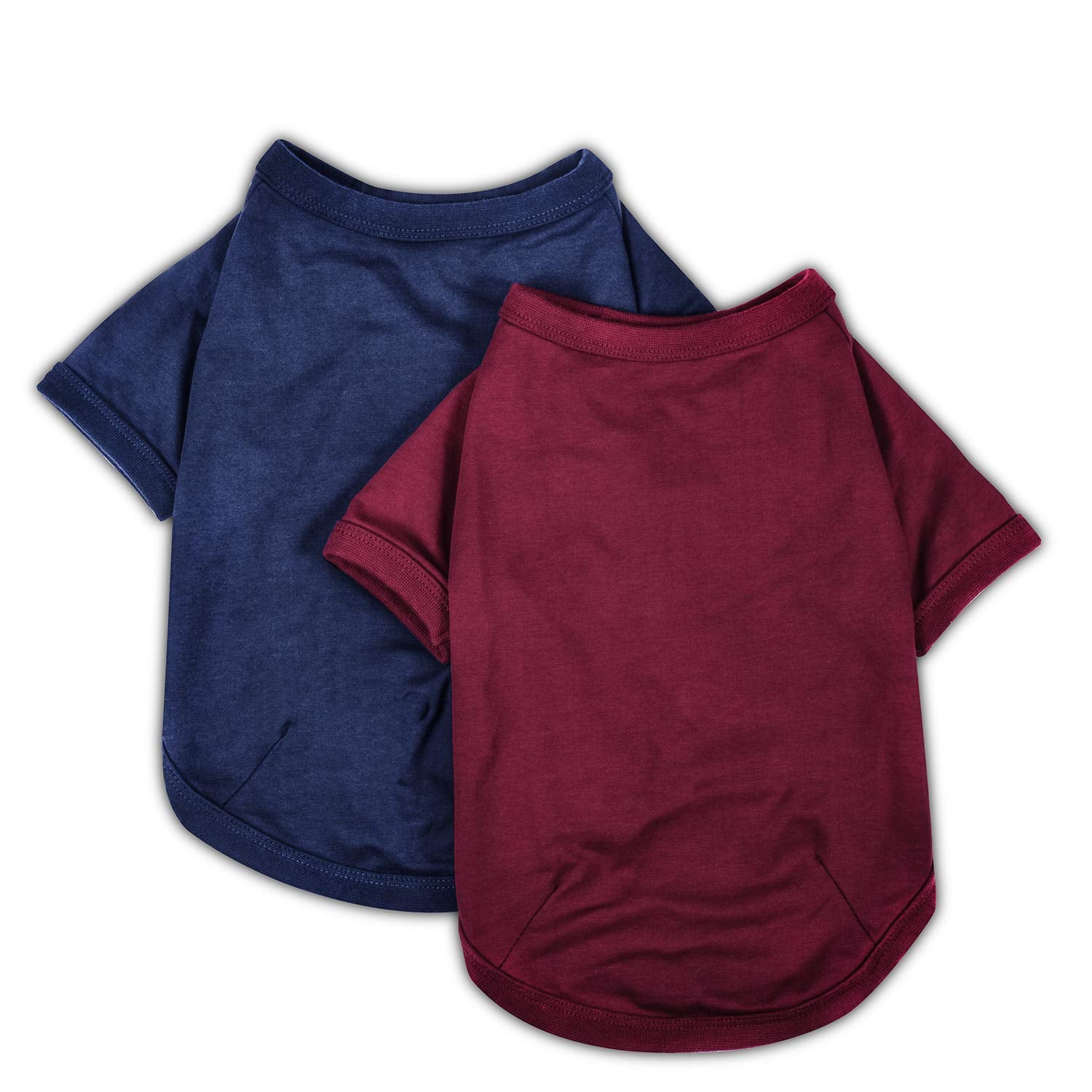Koneseve dog shirt red pack features breathable fabric for warm days.