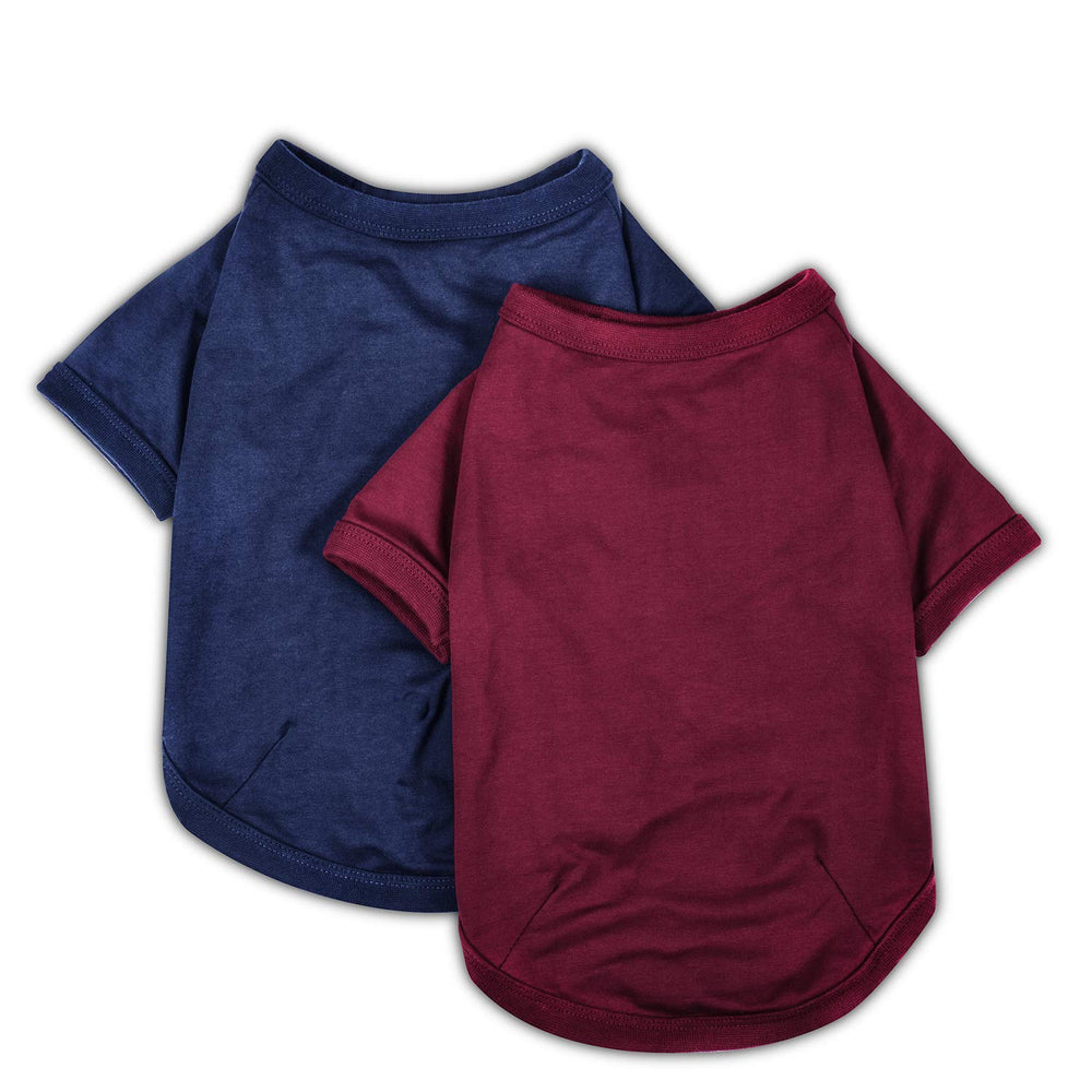 Koneseve dog shirt red pack features breathable fabric for warm days.