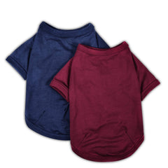 Koneseve dog shirt red pack features breathable fabric for warm days.