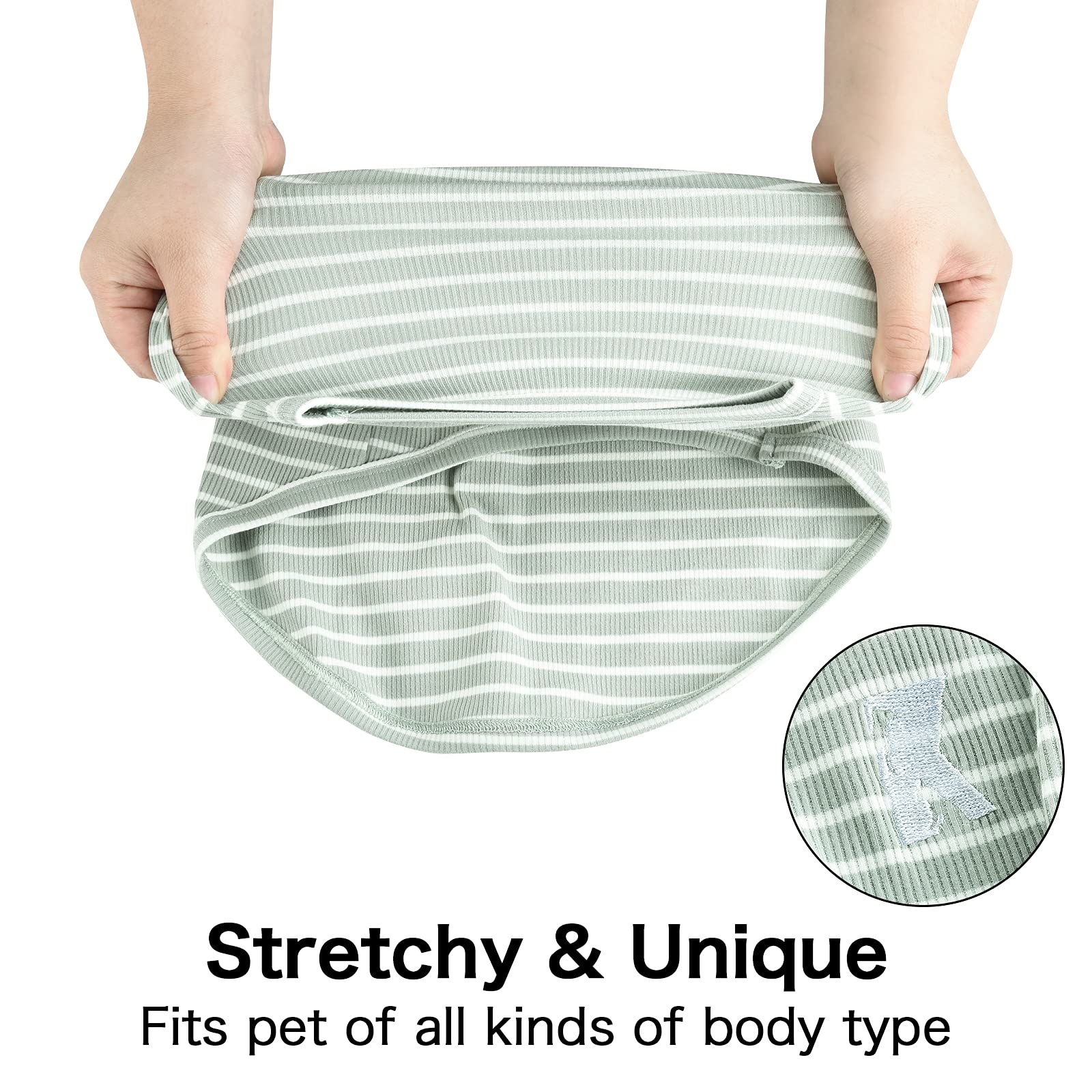 Koneseve easy-on easy-off design facilitates quick outfit changes.