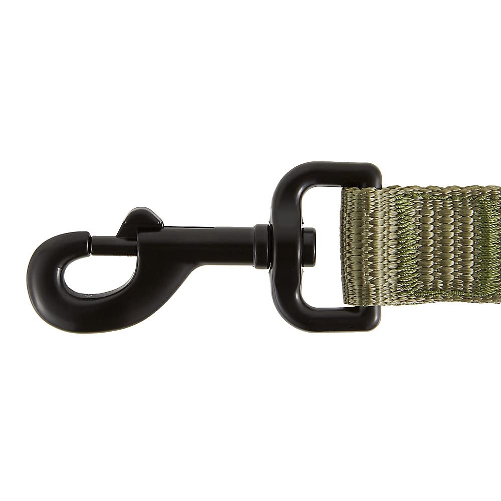 KONG bungee cord leash reduces tug impact for smoother walks.