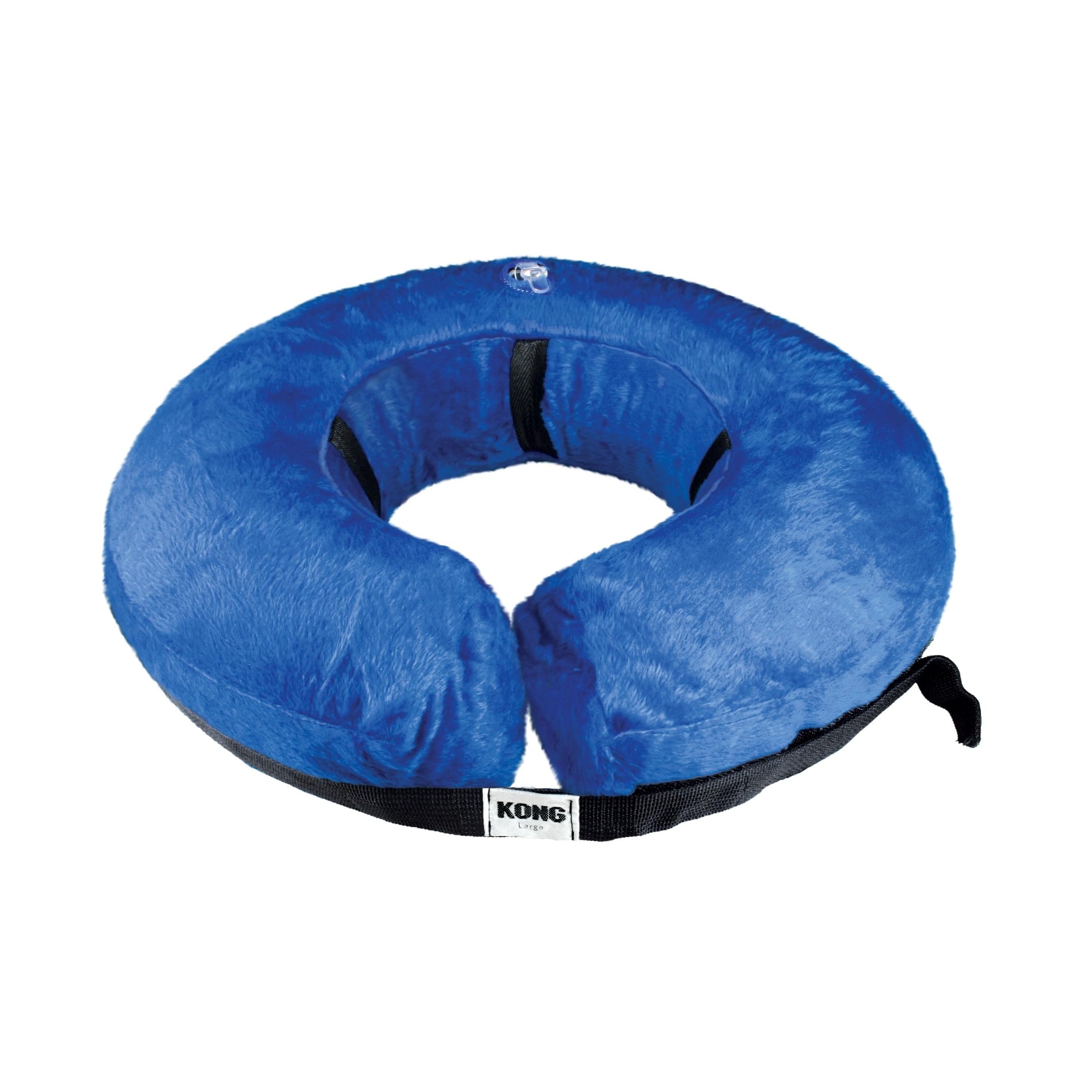 KONG Cloud Collar soft inflatable cover provides gentle support during recovery