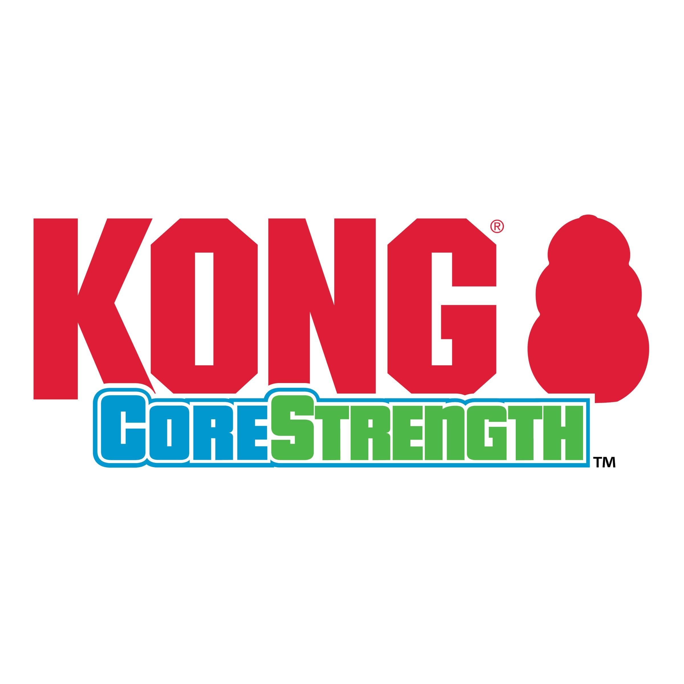KONG CoreStrength Bone aids dog dental care during chewing.