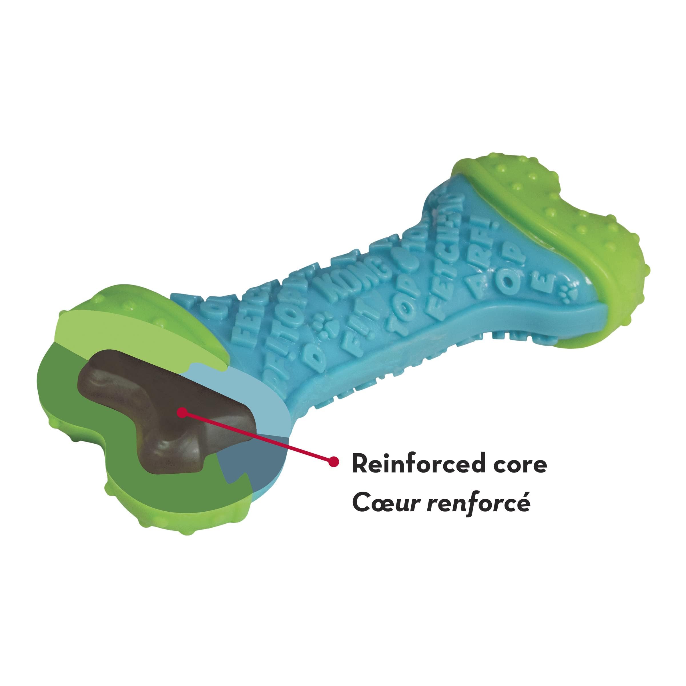 KONG CoreStrength Bone pack of two for value and variety.