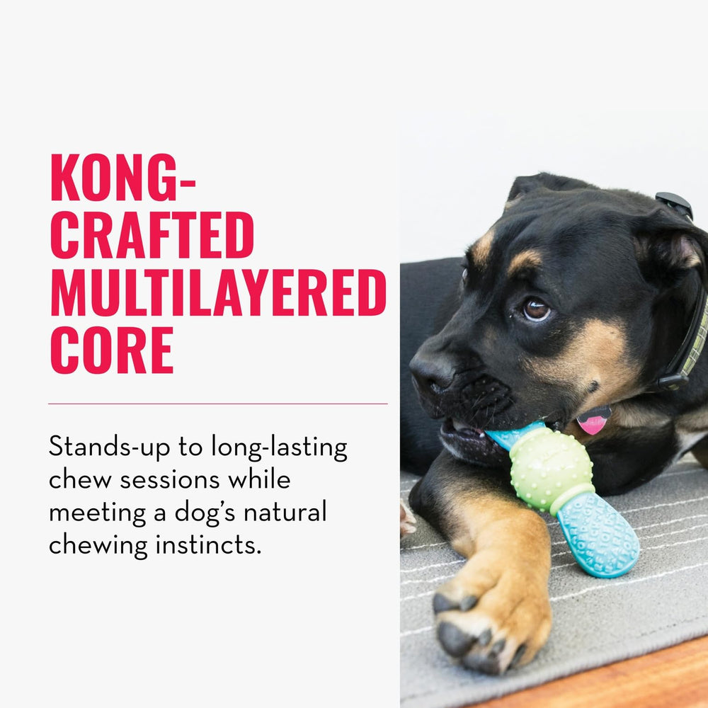 KONG CoreStrength Nucleo multicapa resistente para morder prolongadamente